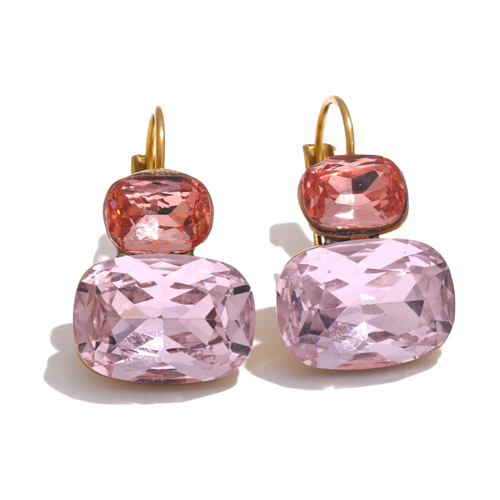 PENDIENTES CRISTAL